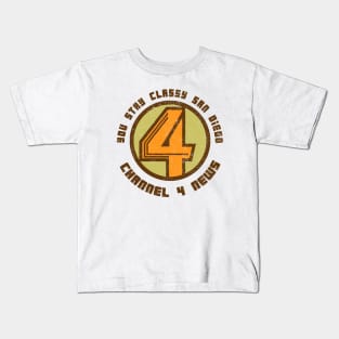 Anchorman Channel 4 News Kids T-Shirt